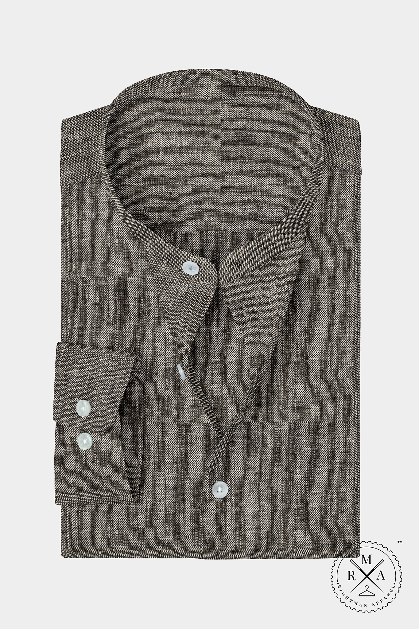 Black Linen Shirt SH367